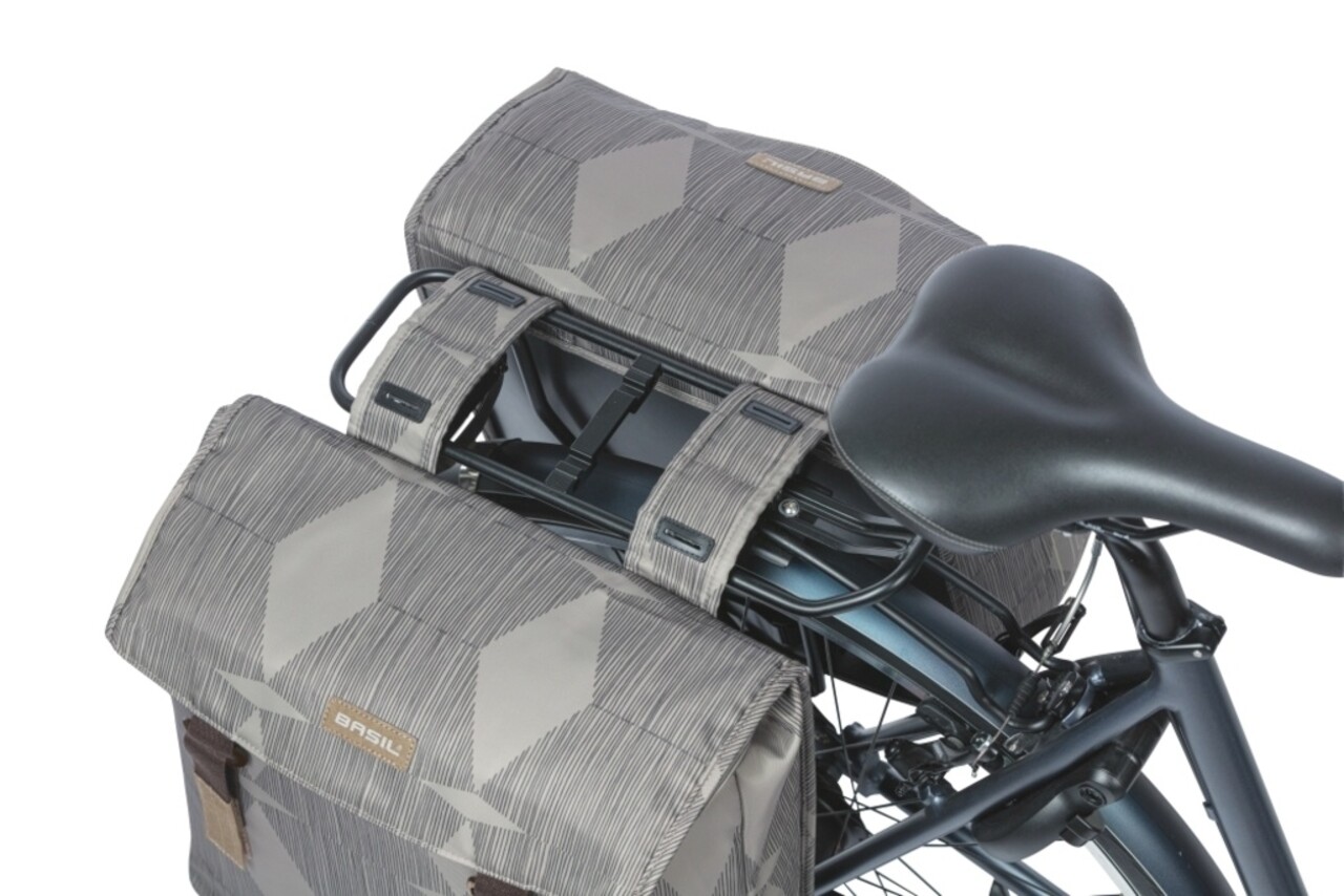 Basil Dubbele Fietstas Basil Elegance 49L Basil Dubbele Fietstas Basil Elegance 49L