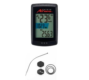 Cateye Cateye Fietscomputer AirGPS CC-GPS100 Cateye Cateye Fietscomputer AirGPS CC-GPS100