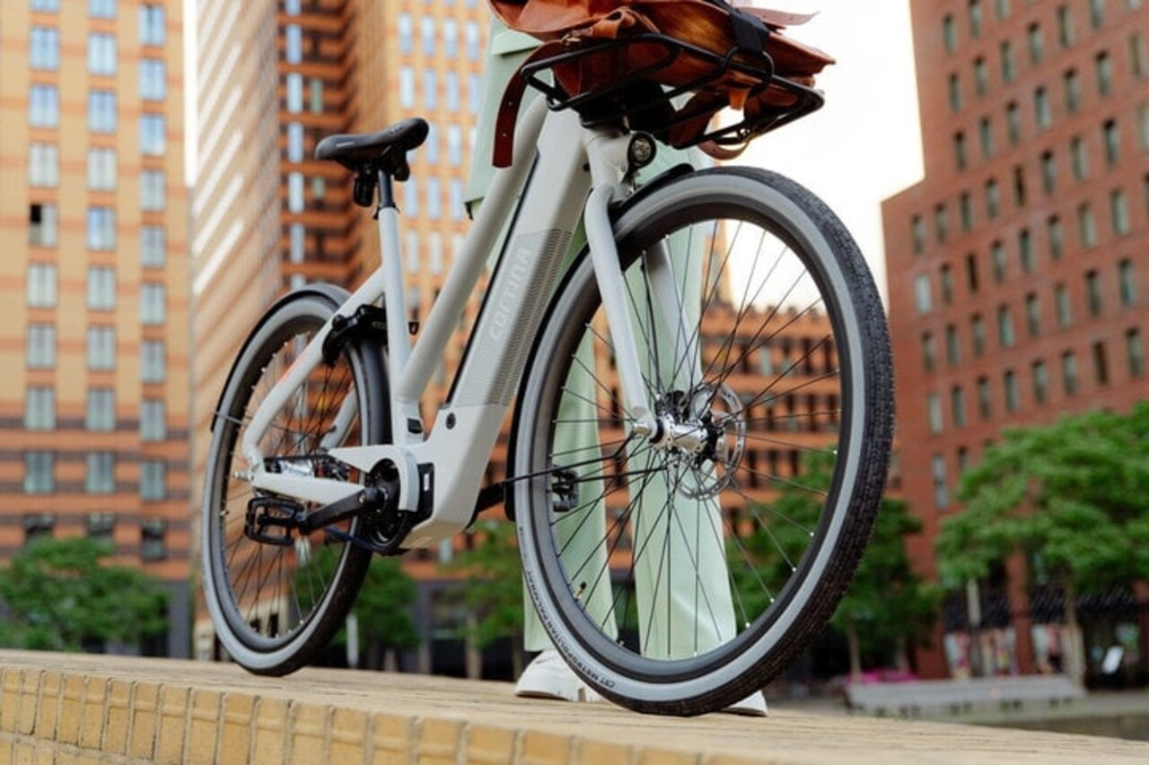 Cortina Cortina E-Blau Dames Elektrische Fiets Cortina Cortina E-Blau Dames Elektrische Fiets