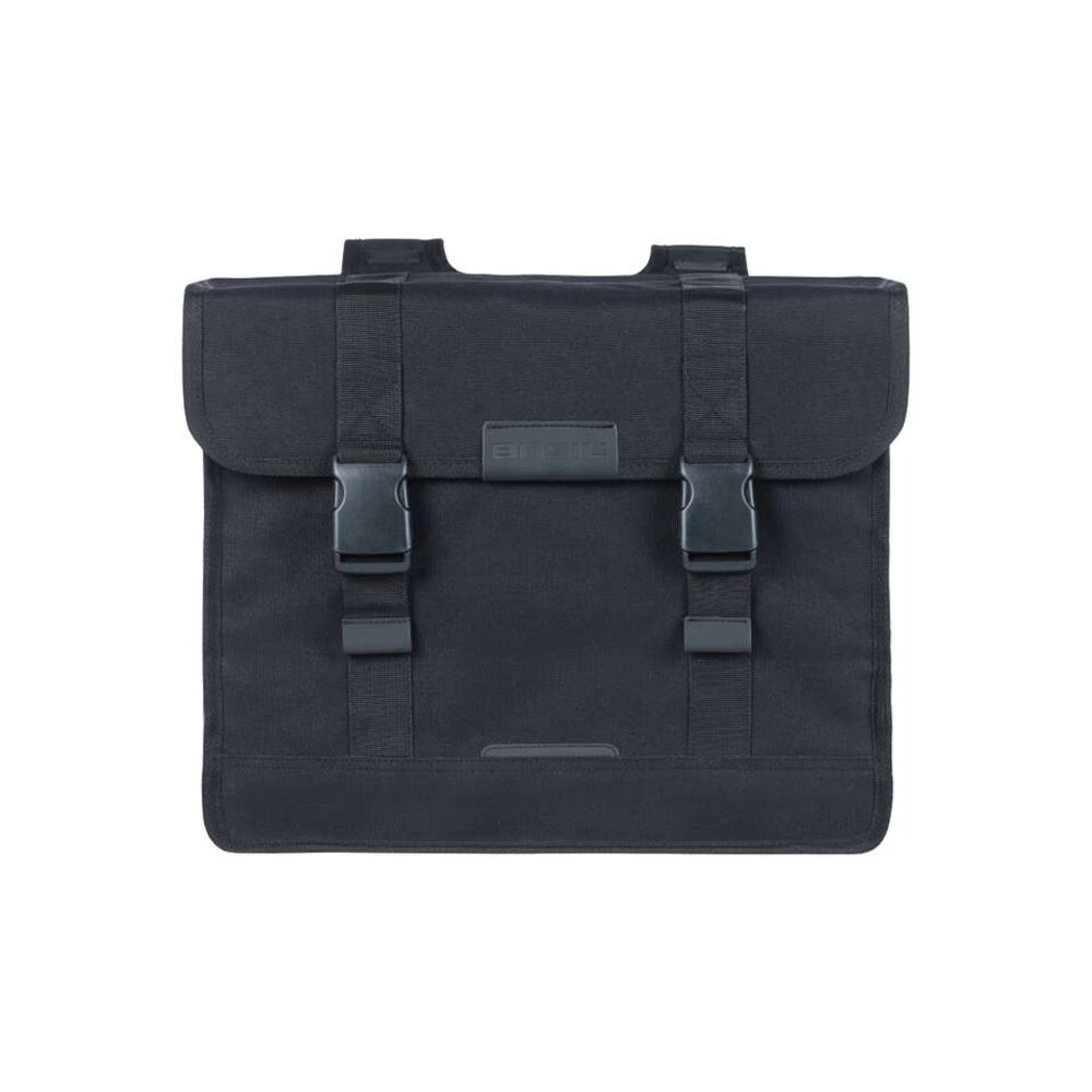 Basil Basil Dubbele Fietstas Kavan Eco Classic Zwart Basil Basil Dubbele Fietstas Kavan Eco Classic Zwart