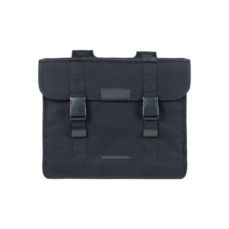 Basil Basil Dubbele Fietstas Kavan Eco Classic Zwart Basil Basil Dubbele Fietstas Kavan Eco Classic Zwart