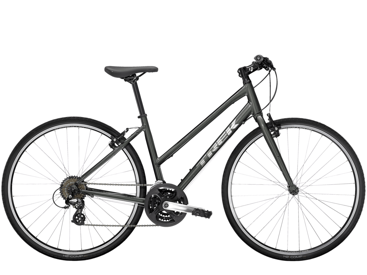 Trek Trek FX 1 Mid-Step Gen 3 Hybride Fiets Trek Trek FX 1 Mid-Step Gen 3 Hybride Fiets