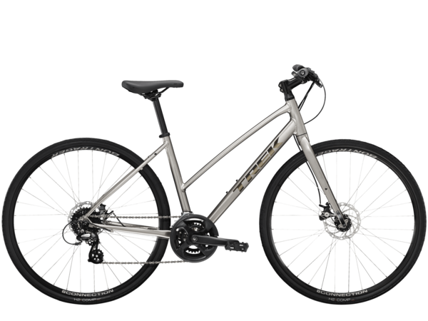 Trek Trek FX 1 Disc Mid-Step Gen 3 Hybride Fiets Trek Trek FX 1 Disc Mid-Step Gen 3 Hybride Fiets