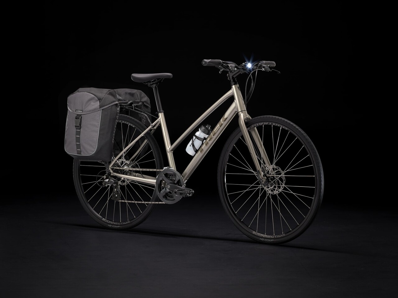 Trek Trek FX 1 Disc Mid-Step Gen 3 Hybride Fiets Trek Trek FX 1 Disc Mid-Step Gen 3 Hybride Fiets