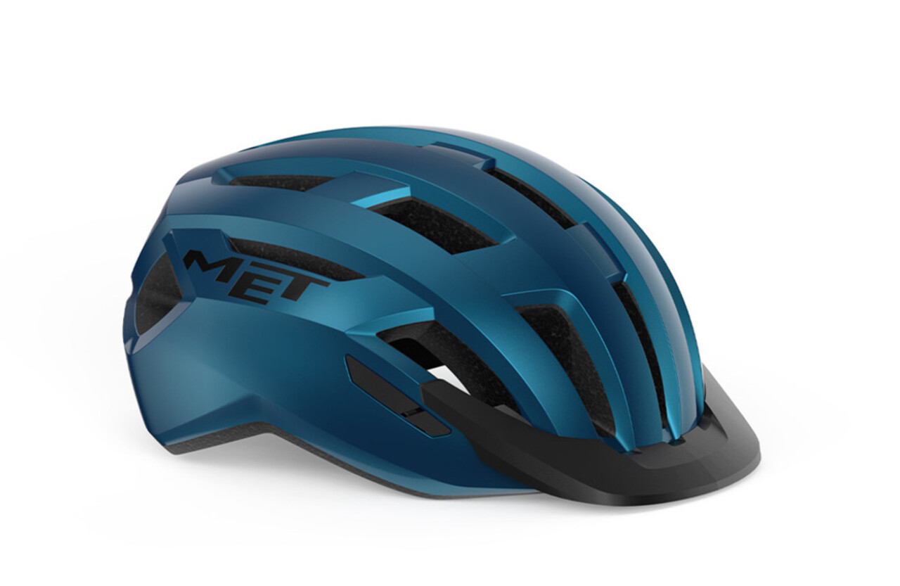 MET Fietshelm Allroad Blue Metallic MET Fietshelm Allroad Blue Metallic