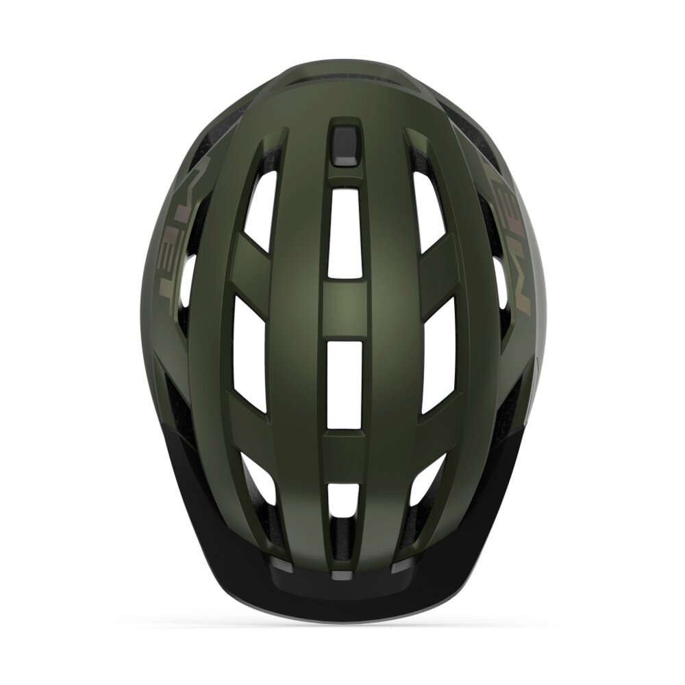 MET Fietshelm Allroad Olive Iridescent
