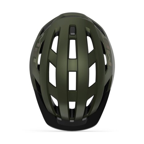 MET Fietshelm Allroad Olive Iridescent