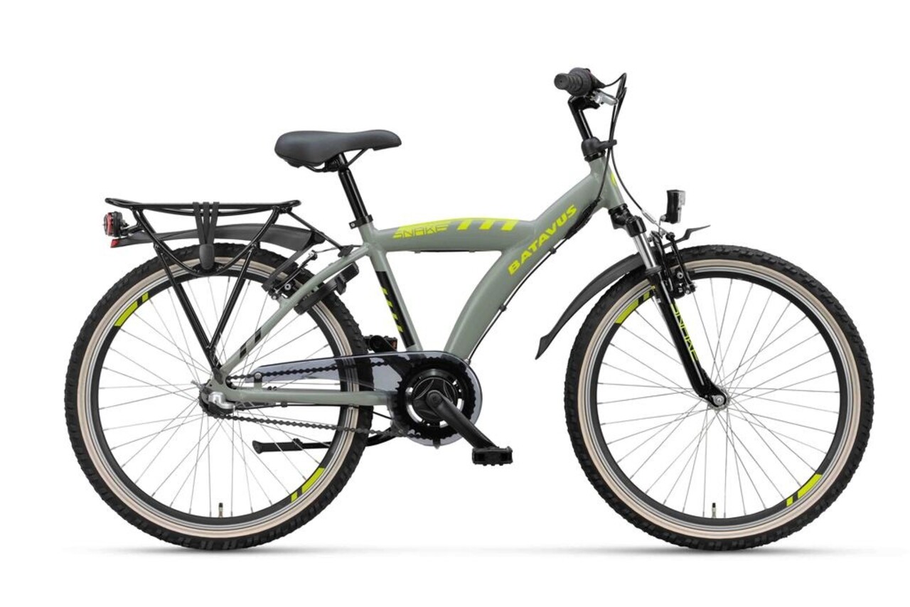 Batavus Batavus Snake HR3 Tactical Green Jongensfiets Batavus Batavus Snake HR3 Tactical Green Jongensfiets