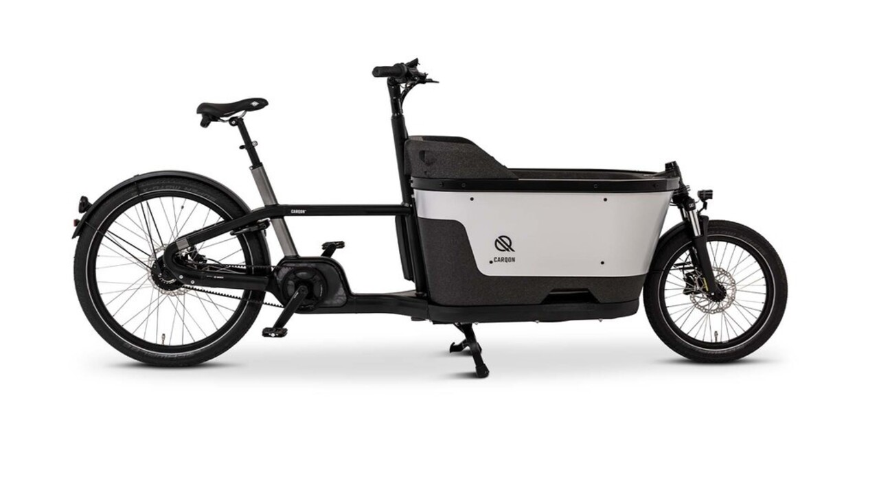 CarQon CarQon Cruise D2 400Wh Elektrische Bakfiets CarQon CarQon Cruise D2 400Wh Elektrische Bakfiets
