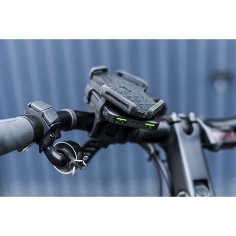 Celly Telefoonhouder Met Powerbank Celly Telefoonhouder Met Powerbank