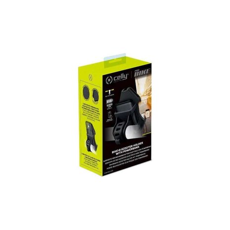 Celly Telefoonhouder Met Powerbank Celly Telefoonhouder Met Powerbank