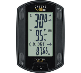 Cateye Cateye Fietscomputer V2C Cateye Cateye Fietscomputer V2C