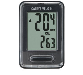 Cateye Cateye Fietscomputer Velo 9 Cateye Cateye Fietscomputer Velo 9