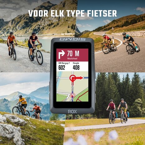 Sigma Fietscomputer (Full Set) ROX 12.1 EVO GPS Sigma Fietscomputer (Full Set) ROX 12.1 EVO GPS