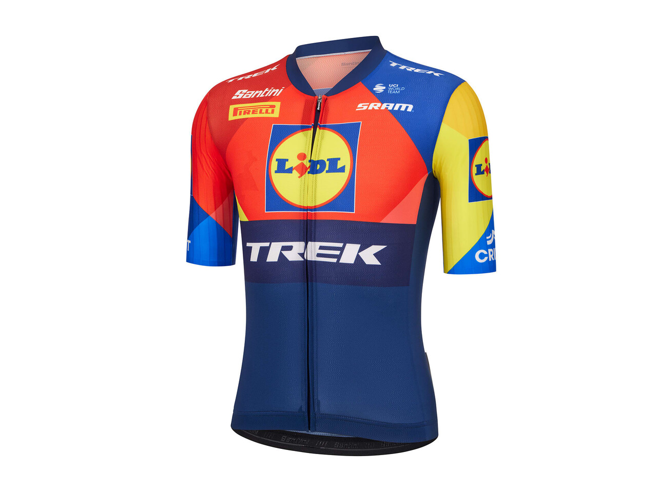 Trek Trek Santini Lidl-Trek RSL Team Fietsshirt Trek Trek Santini Lidl-Trek RSL Team Fietsshirt