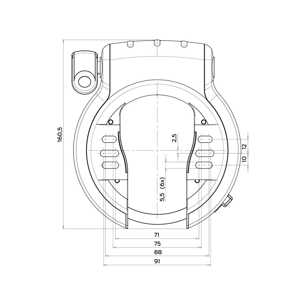 AXA AXA Ringslot Defender ART2 AXA AXA Ringslot Defender ART2