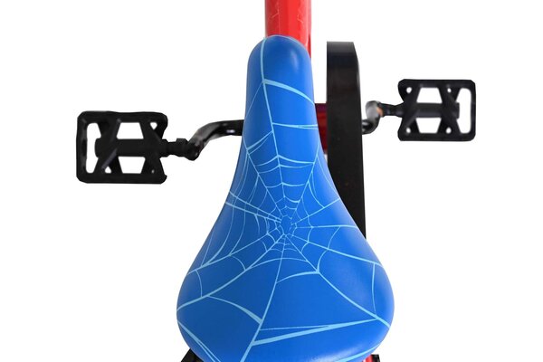 Volare Volare Kinderfiets 12 inch - Spiderman - handrem + terugtraprem Volare Volare Kinderfiets 12 inch - Spiderman - handrem + terugtraprem