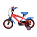Volare Volare Kinderfiets 12 inch - Spiderman - handrem + terugtraprem Volare Volare Kinderfiets 12 inch - Spiderman - handrem + terugtraprem