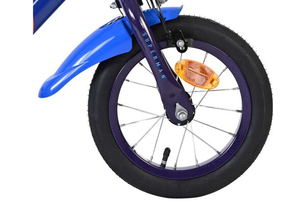 Volare Volare Kinderfiets 12 inch - Superman - twee handremmen Volare Volare Kinderfiets 12 inch - Superman - twee handremmen