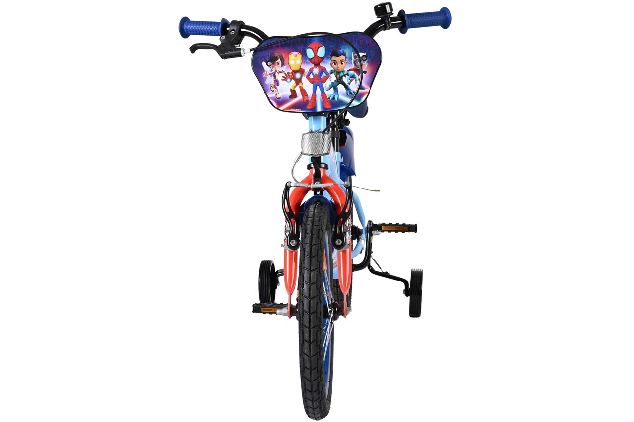 Volare Volare Kinderfiets 16 inch - Spidey - handrem + terugtraprem Volare Volare Kinderfiets 16 inch - Spidey - handrem + terugtraprem