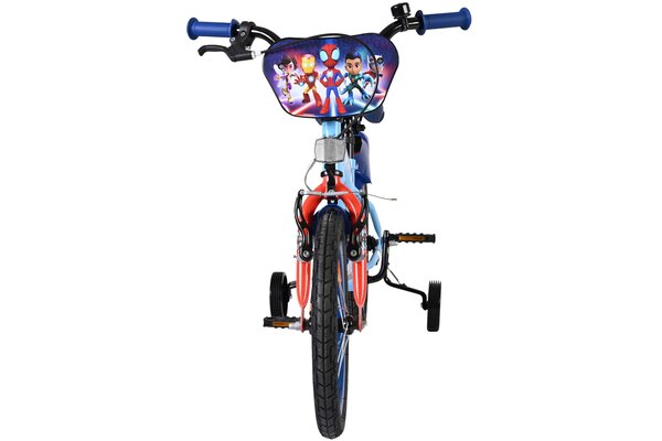 Volare Volare Kinderfiets 16 inch - Spidey - handrem + terugtraprem Volare Volare Kinderfiets 16 inch - Spidey - handrem + terugtraprem