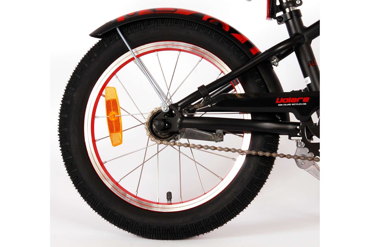 Volare Volare Kinderfiets 16 inch - Miracle Cruiser - handrem + terugtraprem Volare Volare Kinderfiets 16 inch - Miracle Cruiser - handrem + terugtraprem