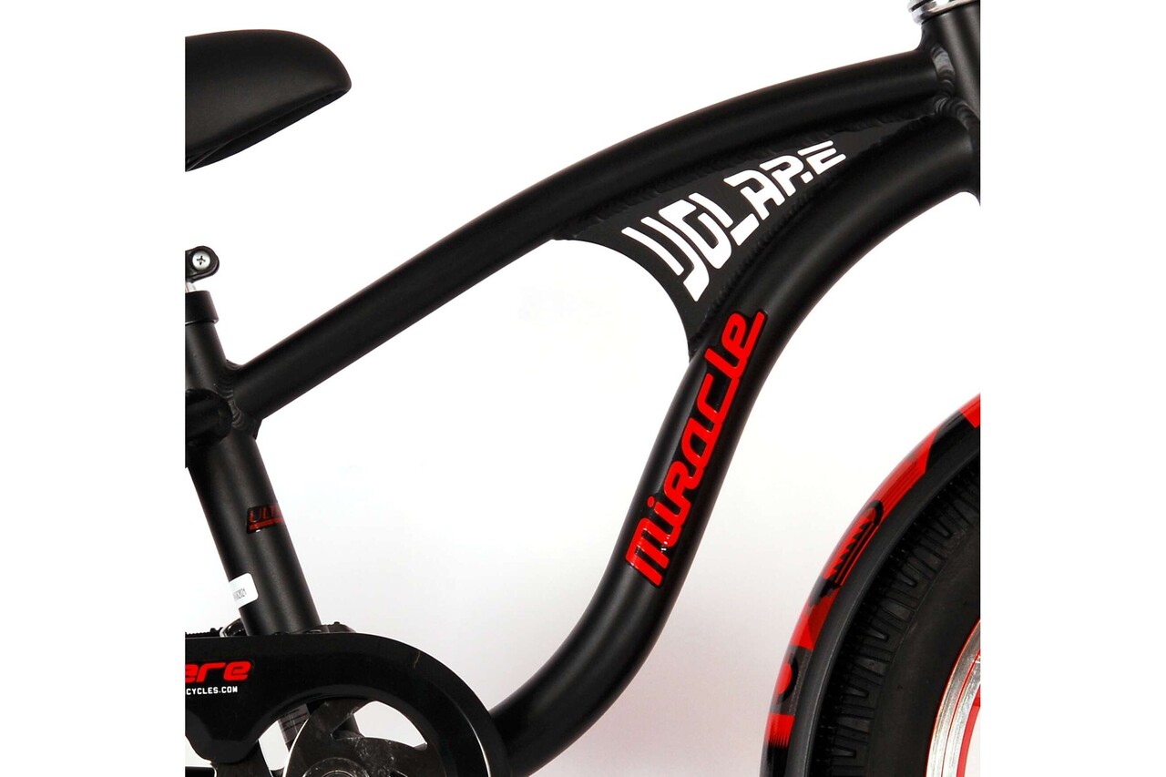 Volare Volare Kinderfiets 16 inch - Miracle Cruiser - handrem + terugtraprem Volare Volare Kinderfiets 16 inch - Miracle Cruiser - handrem + terugtraprem