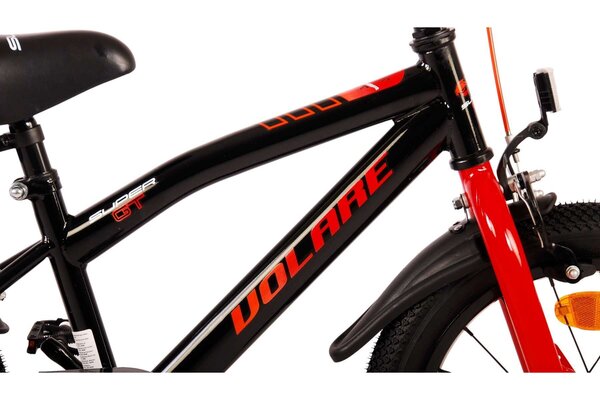 Volare Volare Kinderfiets 16 inch - Super GT - handrem + terugtraprem Volare Volare Kinderfiets 16 inch - Super GT - handrem + terugtraprem