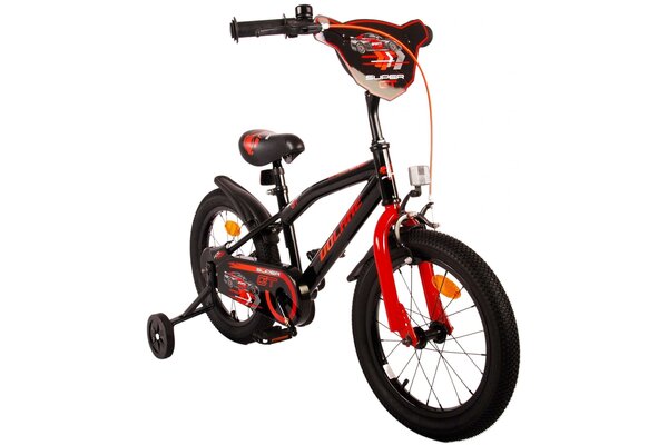 Volare Volare Kinderfiets 16 inch - Super GT - handrem + terugtraprem Volare Volare Kinderfiets 16 inch - Super GT - handrem + terugtraprem