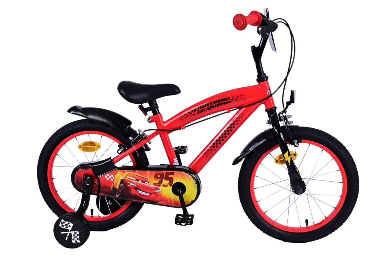 Volare Volare Kinderfiets 16 inch - Disney Cars - twee handremmen Volare Volare Kinderfiets 16 inch - Disney Cars - twee handremmen