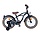 Volare Kinderfiets 16 inch - Black Cruiser - handrem + terugtraprem