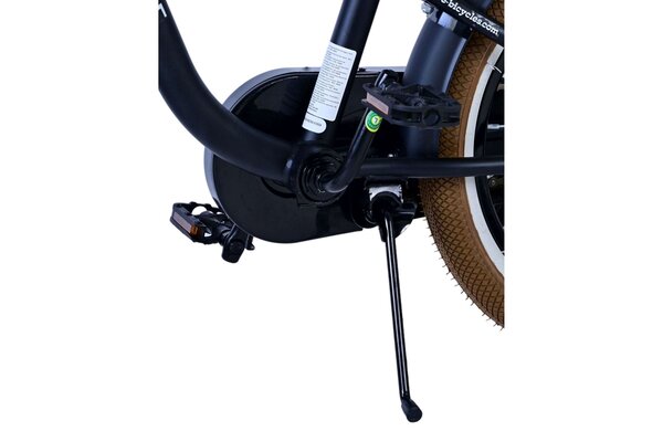 Volare Volare Kinderfiets 16 inch - Black Cruiser - handrem + terugtraprem Volare Volare Kinderfiets 16 inch - Black Cruiser - handrem + terugtraprem