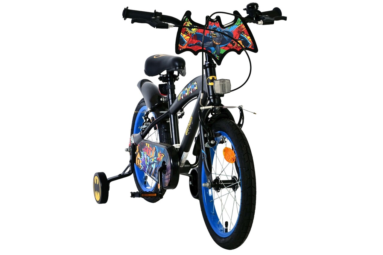 Volare Volare Kinderfiets 16 inch - Batman - twee handremmen Volare Volare Kinderfiets 16 inch - Batman - twee handremmen