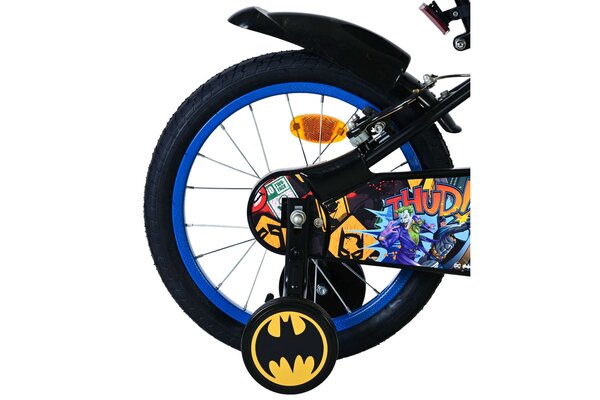 Volare Volare Kinderfiets 16 inch - Batman - twee handremmen Volare Volare Kinderfiets 16 inch - Batman - twee handremmen