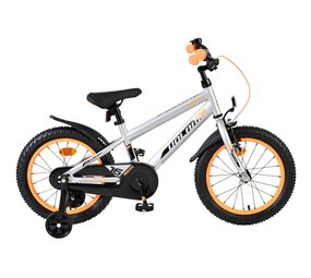 Volare Volare Kinderfiets 16 inch - Rocky - handrem + terugtraprem Volare Volare Kinderfiets 16 inch - Rocky - handrem + terugtraprem