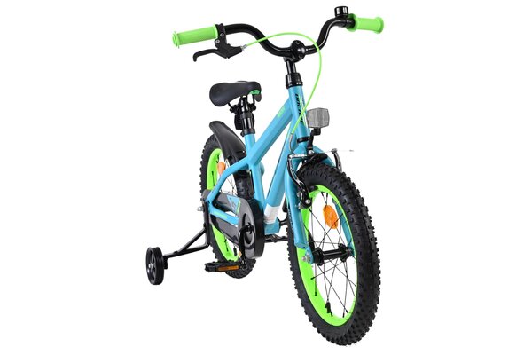 Volare Volare Kinderfiets 16 inch - Rocky - handrem + terugtraprem Volare Volare Kinderfiets 16 inch - Rocky - handrem + terugtraprem