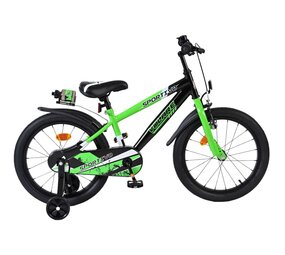 Volare Volare Kinderfiets 18 inch - Sportivo - handrem + terugtraprem Volare Volare Kinderfiets 18 inch - Sportivo - handrem + terugtraprem