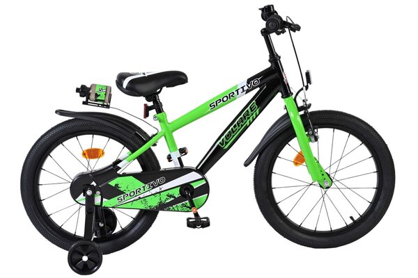 Volare Volare Kinderfiets 18 inch - Sportivo - handrem + terugtraprem Volare Volare Kinderfiets 18 inch - Sportivo - handrem + terugtraprem