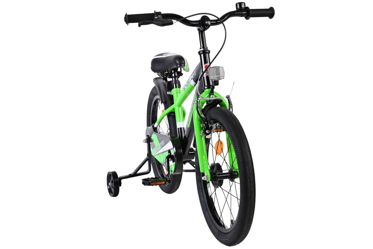 Volare Volare Kinderfiets 18 inch - Sportivo - handrem + terugtraprem Volare Volare Kinderfiets 18 inch - Sportivo - handrem + terugtraprem