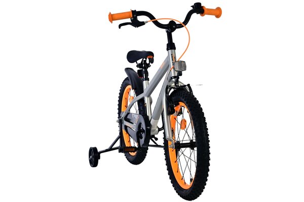 Volare Volare Kinderfiets 18 inch - Rocky - handrem + terugtraprem Volare Volare Kinderfiets 18 inch - Rocky - handrem + terugtraprem