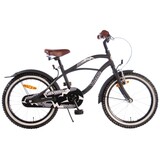 Volare Volare Kinderfiets 18 inch - Black Cruiser - handrem + terugtraprem Volare Volare Kinderfiets 18 inch - Black Cruiser - handrem + terugtraprem