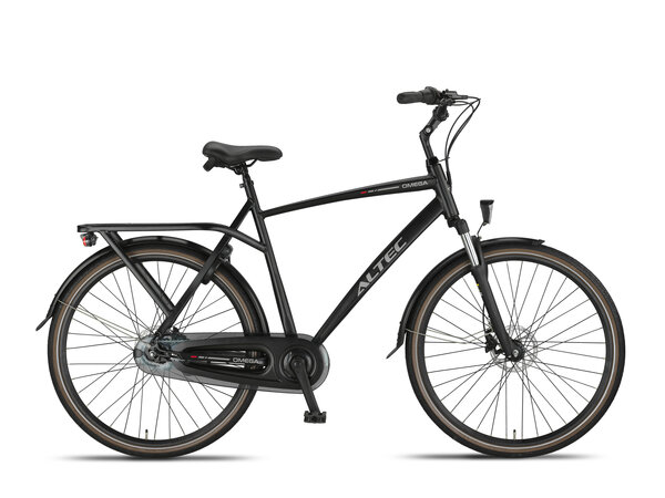 Altec Altec Omega Plus Herenfiets Mat Zwart Altec Altec Omega Plus Herenfiets Mat Zwart