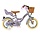 Volare Kinderfiets 12 inch - Blossom - handrem + terugtraprem