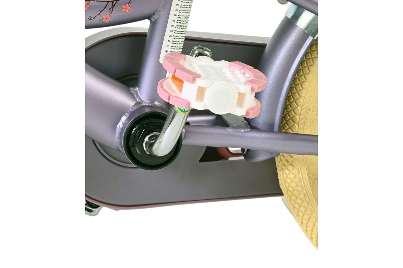 Volare Volare Kinderfiets 12 inch - Blossom - handrem + terugtraprem Volare Volare Kinderfiets 12 inch - Blossom - handrem + terugtraprem