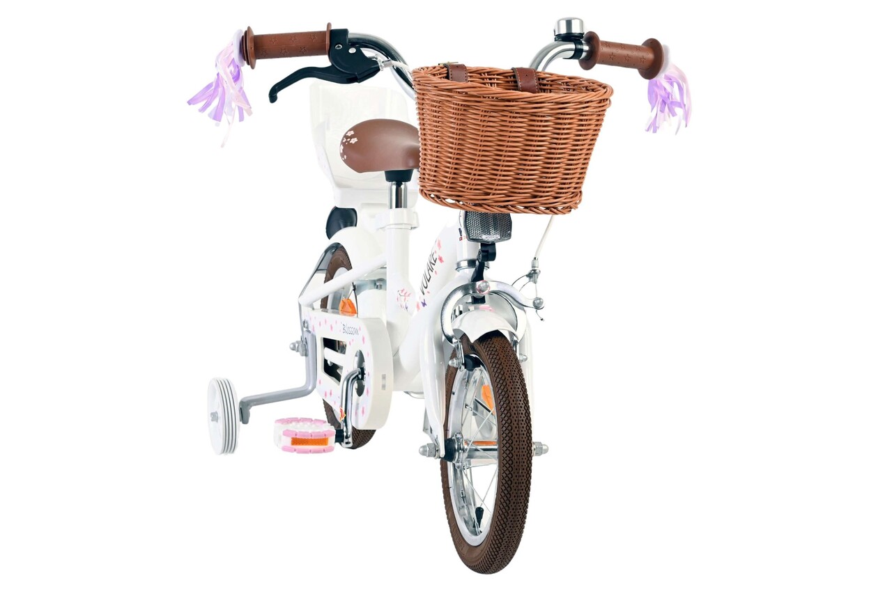 Volare Volare Kinderfiets 12 inch - Blossom - handrem + terugtraprem Volare Volare Kinderfiets 12 inch - Blossom - handrem + terugtraprem