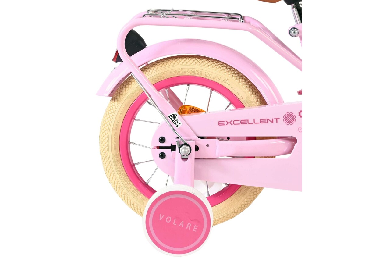 Volare Volare Kinderfiets 12 inch - Excellent - handrem + terugtraprem Volare Volare Kinderfiets 12 inch - Excellent - handrem + terugtraprem