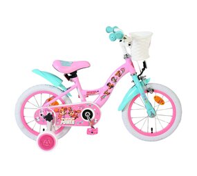 Volare Volare Kinderfiets 14 inch - Paw Patrol - handrem + terugtraprem Volare Volare Kinderfiets 14 inch - Paw Patrol - handrem + terugtraprem