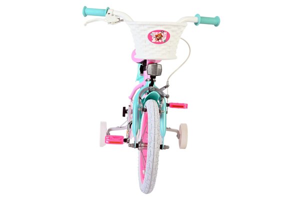 Volare Volare Kinderfiets 14 inch - Paw Patrol - handrem + terugtraprem Volare Volare Kinderfiets 14 inch - Paw Patrol - handrem + terugtraprem