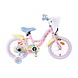 Volare Volare Kinderfiets 14 inch - Stitch - handrem + terugtraprem Volare Volare Kinderfiets 14 inch - Stitch - handrem + terugtraprem