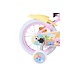 Volare Volare Kinderfiets 14 inch - Stitch - handrem + terugtraprem Volare Volare Kinderfiets 14 inch - Stitch - handrem + terugtraprem